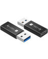 Adattatore Convertitore USB 3.0 USB A Maschio a USB-C™ Femmina Nero