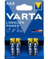Blister 4 Batterie 1.5V Longlife Power Alcalina Ministilo AAA
