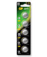 Blister 5 Batterie Litio a Bottone CR2032