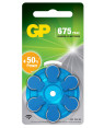 Blister 6 Batteria a Bottone PR44 ZA675 AC675 DA675, Protesi Acustiche