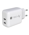 Caricatore Alimentatore 2 porte USB-C™ da Muro 35W