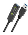 Cavo Prolunga Attivo USB3.2 SuperSpeed+ Estensore di Segnale 10m Nero