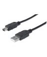 Cavo USB 2.0 OTG A maschio/Mini B maschio 1,8 mt