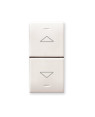 Domus S44 Commutatore Stabile 1P 10AX Bianco Lucido