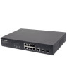 Switch Gigabit Ethernet 8 Porte PoE+ Web-Managed con 2 porte SFP