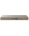 Switch 16 Porte Ethernet 16GE+2SFP con PoE, TEG1118P-16-250