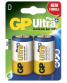 Blister 2 Batterie Torcia D GP Ultra Plus