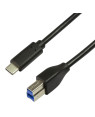 Cavo SuperSpeed USB-C™ Maschio/USB-B Maschio 2m Nero