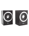 Set Altoparlanti Speakers in Legno per Notebook e PC Jack 3,5 mm