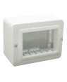 Contenitore Autoportante Minicanali IP40 S44 3 Moduli Bianco