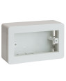 Scatola Universale IP40 per Minicanali 4 Moduli Bianco