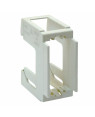 Supporto 1 Modulo S44 per Guida EN50022 Larghezza Pari a 1,5 Moduli DIN