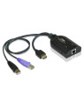 Adattatore KVM USB HDMI Virtual Media con supporto Smart Card, KA7168