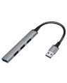 Hub USB 3.0 Ultra Slim a 4 Porte Ingresso USB-A