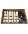 Kit 24 Frutti Cat.6 UTP 180° Keystone con Pinza Crimpatrice