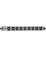 Multipresa per Rack 16 uscite USB tipo A Spina Schuko Angolata 1U
