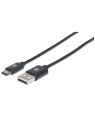 Cavo HiSpeed USB A Maschio / USB-C Maschio 1m Nero