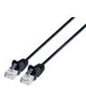 Cavo patch di rete Cat6 UTP Slim  0,5 m Nero