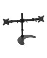 Supporto da scrivania per 2 Monitor 13-27'' con base h.400m