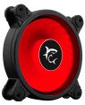 Ventola di Raffreddamento 4pin LED Rosso 120 mm 25dBA Fan PC Gaming