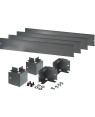 Zoccolo 800 x 800 mm per Armadi Rack Serie NextGen Nero