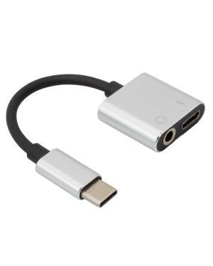 Adattatore da USB-C™ a USB PD + Audio 3.5 mm per Cuffie