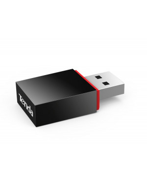 Mini Adattatore USB Wireless 300Mbps N Soft AP Nero, U3