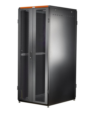 Armadio Server Rack NextGen 1000 19'' 800x1000 27U Nero Doppia Porta Grigliata