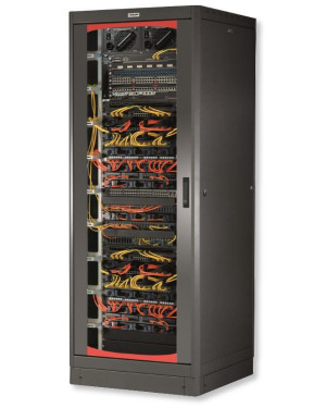 Armadio Server Rack 19'' 600x1000 42 Unita' Nero serie Lite