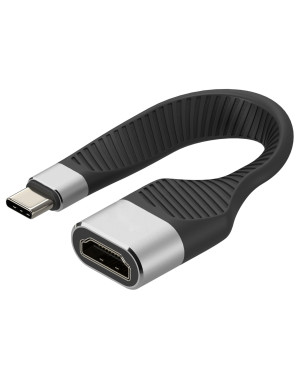 Cavo Corto Piatto USB-C™ Maschio a HDMI Femmina FPC 13,6 cm