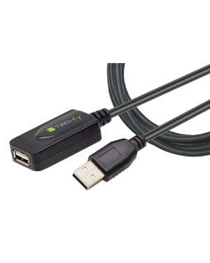 Cavo Prolunga Attivo Extender USB Hi Speed Estensore di Segnale 20m Nero
