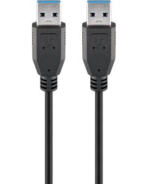 Cavo USB 3.0 A maschio/A maschio 0,5 m Nero 