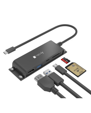 Docking Station 5 in 1 USB-C™ Hub HDMI con Lettore Micro SD/SD