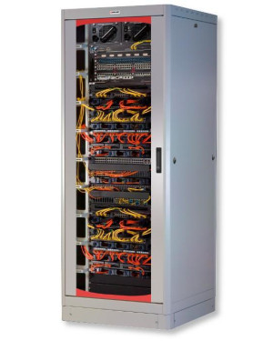 Armadio Server Rack 19'' 600x1000 42 Unita' Grigio serie Lite