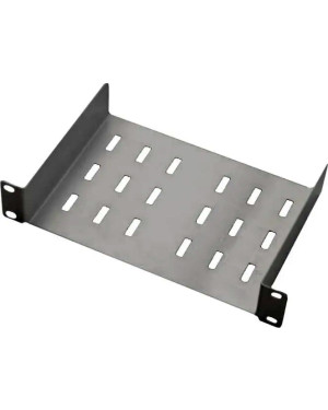 Mensola per Rack 10'' 150 mm 1U Nero 2 punti