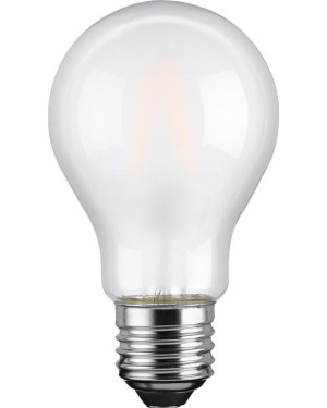 Lampadina LED E27 Bianco Caldo Satinato 7W con filamento Classe E