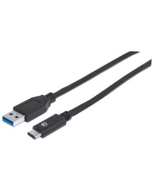 Cavo USB 3.2 Gen2 A Maschio / USB-C™ Maschio 0.5m Nero