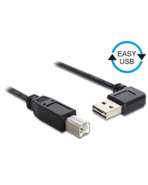 Cavo EASY-USB 2.0 Tipo A Maschio Angolato a Tipo B Maschio 0,5m
