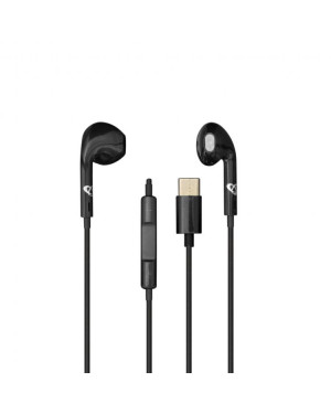 Auricolari Audio Stereo USB-C™ Passivi con Microfono Nero