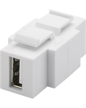 Adattatore Keystone USB2.0 A/B Installabile in Entrambi i Lati