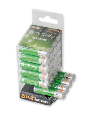 Multipack 24 Batterie High Power Mini Stilo AAA Alcaline LR03 1,5V