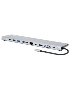 Docking Station USB-C™ 11-in-1 triplo monitor con MST