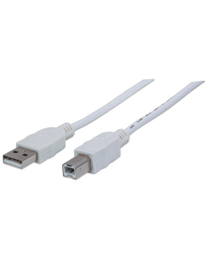 Cavo USB 2.0 A maschio/B maschio 1.8m Bianco