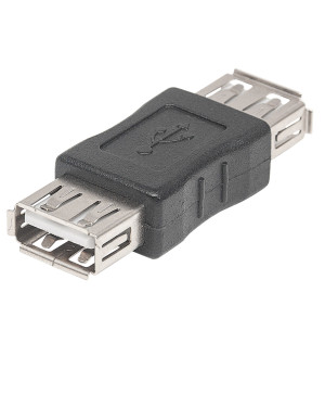 Adattatore USB-A Femmina USB-A Femmina Nero