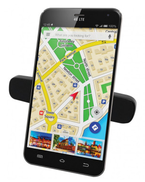 Supporto Magnetico da Auto per Smartphone con Doppia Clip