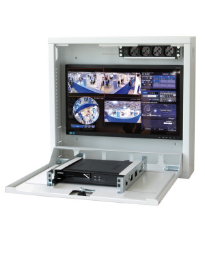 Box di sicurezza per DVR sistemi di videosorveglianza Bianco con Anti-intrusione 