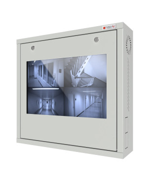 Box di Sicurezza per DVR e Sistemi di Videosorveglianza con Finestra per Schermo