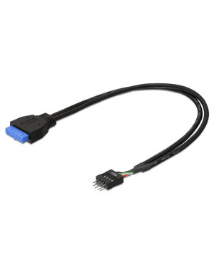 Cavo Interno USB3.0 19 pin Femmina / USB2.0 8 pin Maschio 30cm