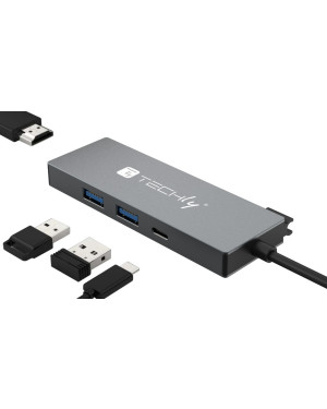 Docking Station USB3.2 Type-C™ a 3 Porte USB e 1 HDMI