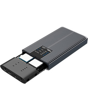 Box Esterno Duplicatore Clone Offline USB3.2 Gen 2x2 USB-C™ M.2 PCIe NVME 20 Gbps